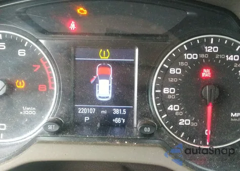 2010 Audi Q5 Premium Plus из США, поврежденный, VIN WA1LKAFP7AA011102